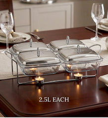 4 IN 1 Four-Part Food Warmer