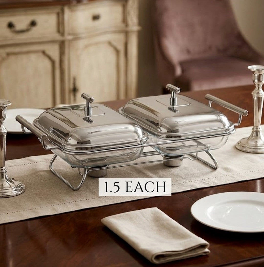 2 IN 1 Double-Dish Food Warmer