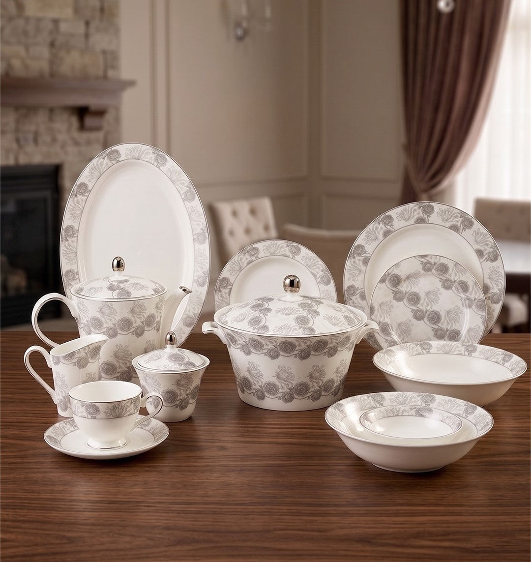Super Bone Dinner set (61 pcs)