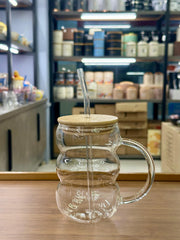 Bubble Ice Tea Mug with Straw