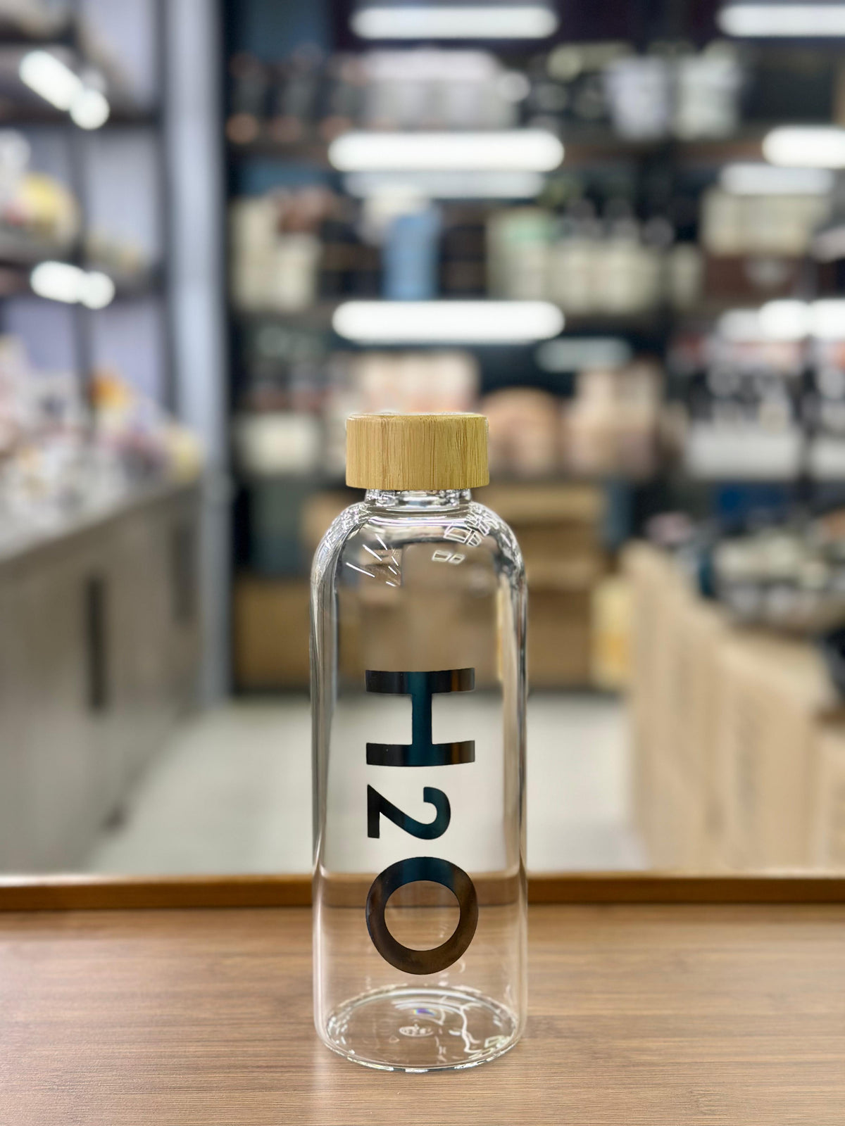 H2O Glass Bottle 700ml