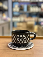 Danny Home 12 Pcs Cups And Saucer Set