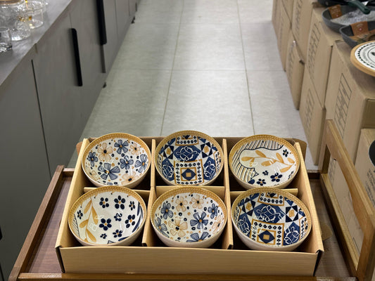 Ceramic Bowls Gift Box (6Pcs)
