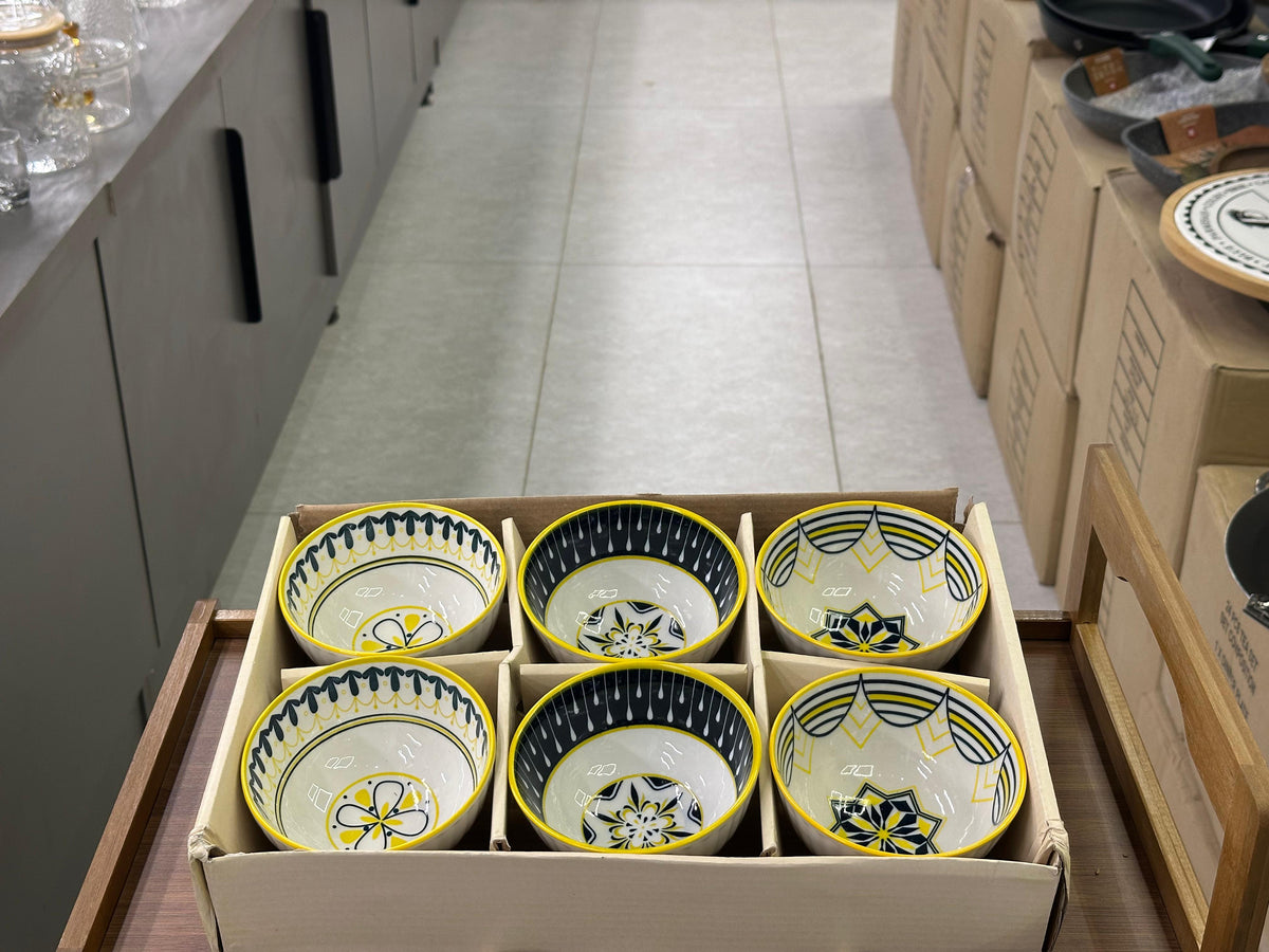 Ceramic Bowls Gift Box (6Pcs)