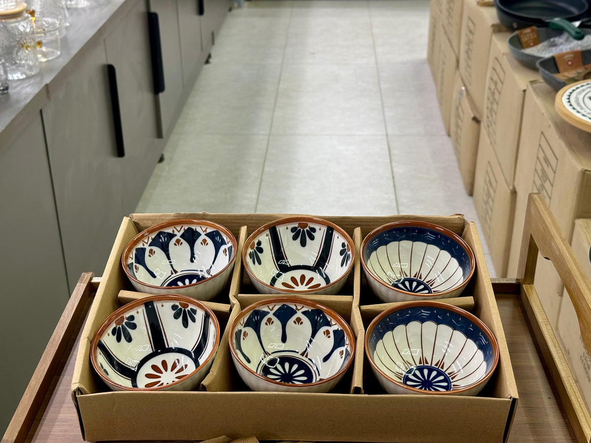 Ceramic Bowls Gift Box (6Pcs)