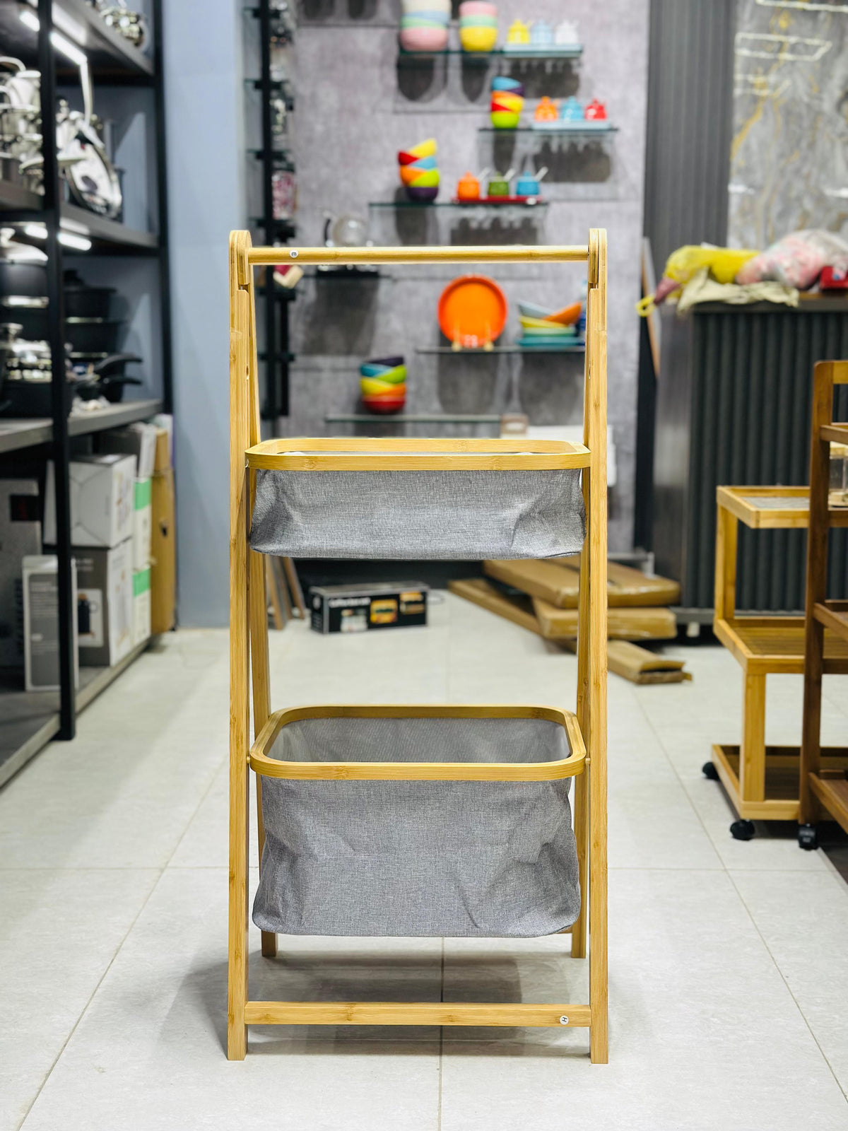 2-Step Laundry Hamper & Organizer.