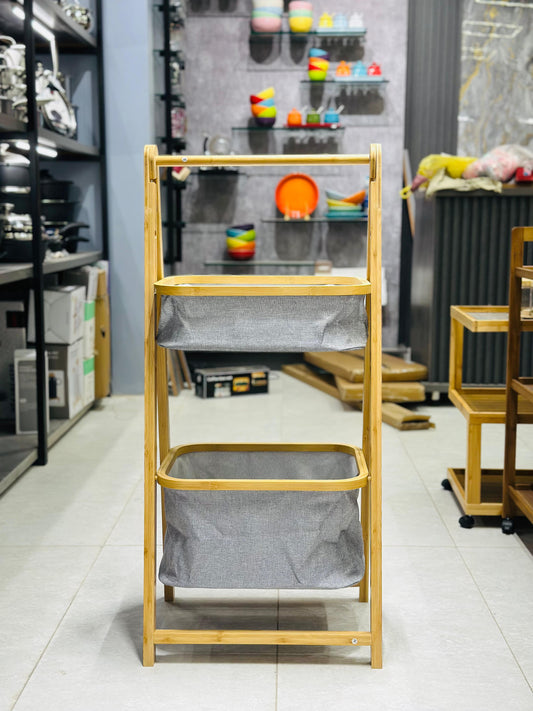 2-Step Laundry Hamper & Organizer.