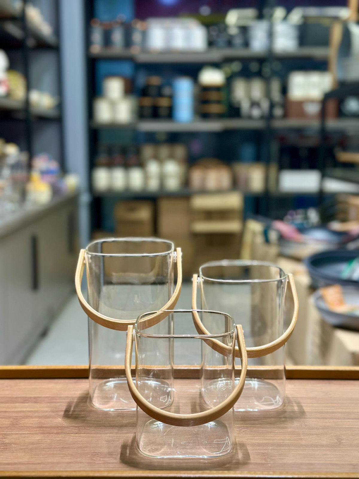 Square Multipurpose Glass Buckets