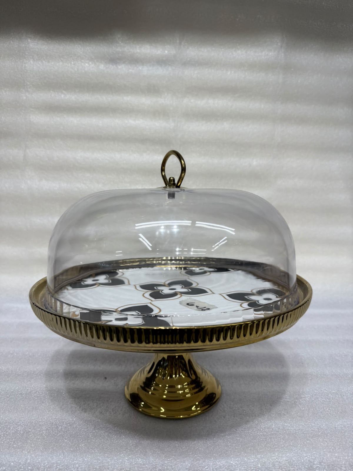 Cake Stand with Glass Dome