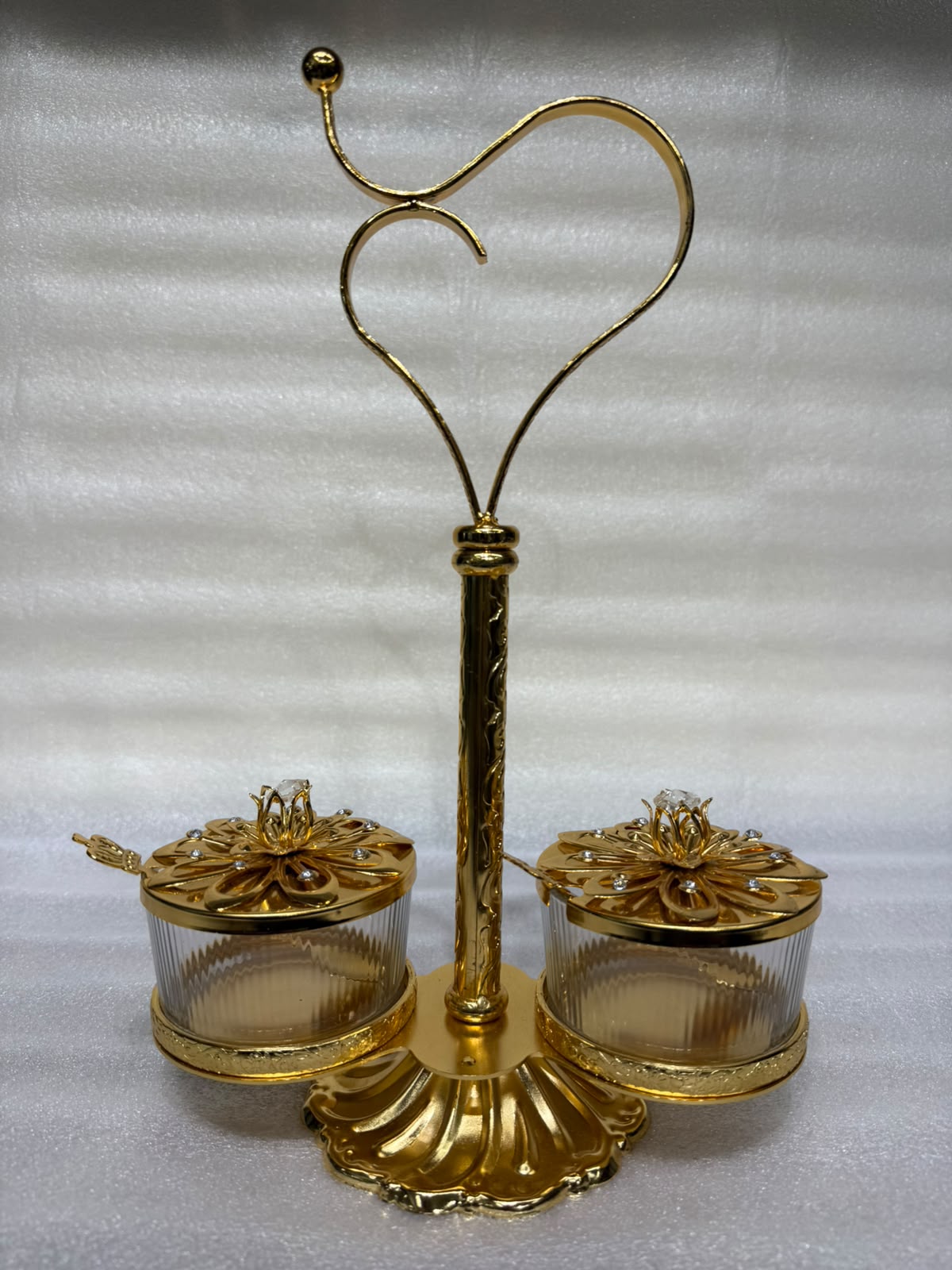 Gold-Accented Serving Set