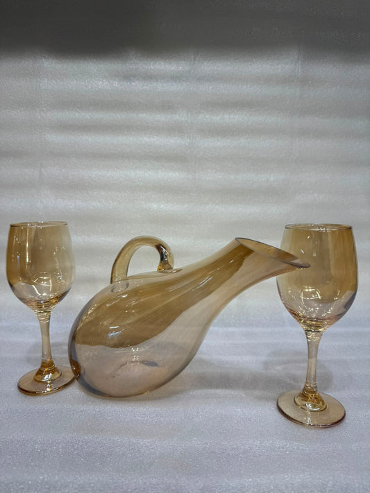 Luxury Glass Decanter 7 Pcs Set