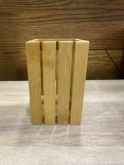 Bamboo Cutlery Holder