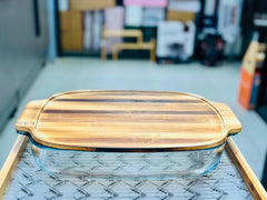 Walnut Wood Lid Serving Dishes