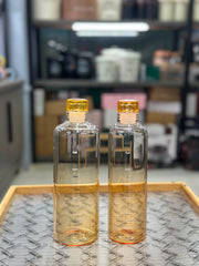 Time Marker Glass Bottle