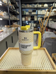 Stanley Quencher H2.0 FlowState Tumbler - Brushstrokes Edition