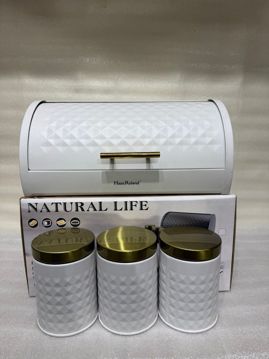 Haus Roland Bread Bin and Canister Set
