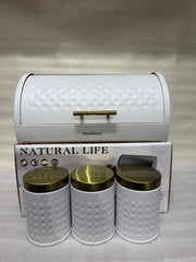 Haus Roland Bread Bin and Canister Set