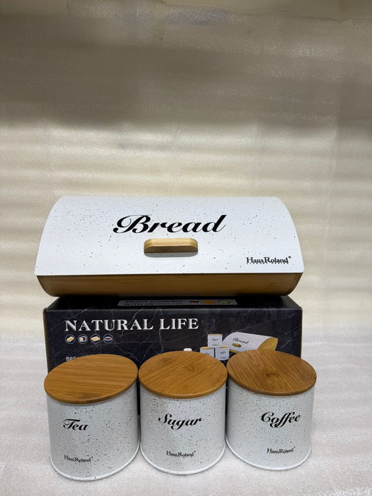 Haus Roland Bread Bin and Canister Set