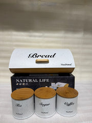 Haus Roland Bread Bin and Canister Set