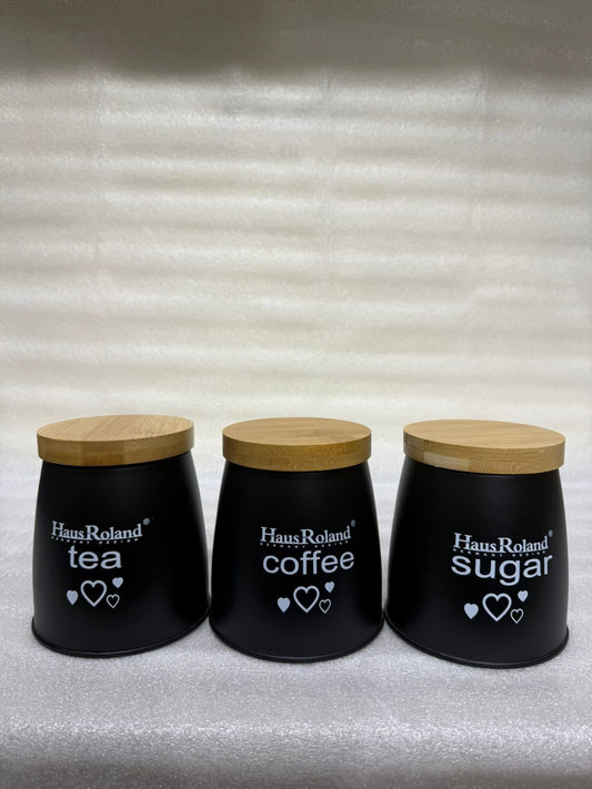 3 Pcs HausRoland Canister Set