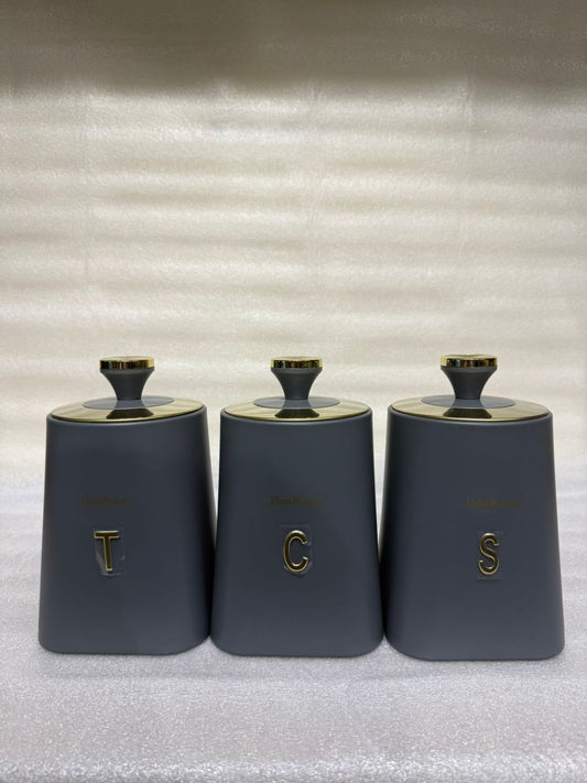3 Pcs HausRoland Luxury Canister Set