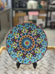 Turkish Retro Quater Plate (8inch)