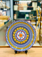 Turkish Retro Bohemian Dinner Plate (10.5inch)