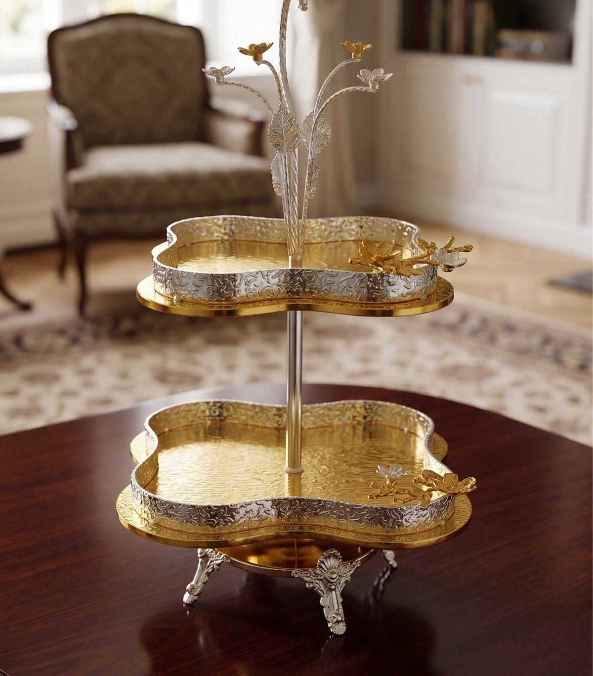 2in 1 Flower Shape stand