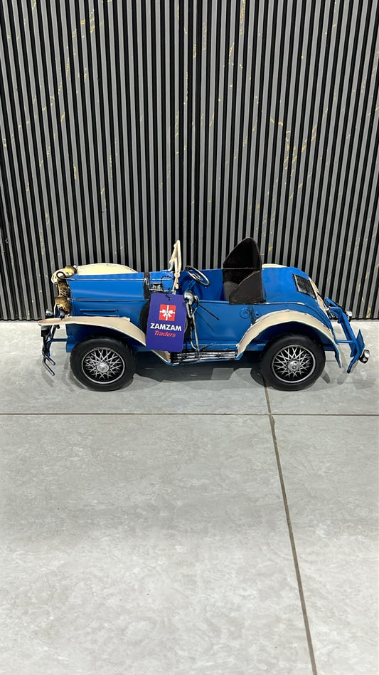 Metal Vintage Jeep