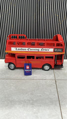 Metal Double Decker Bus