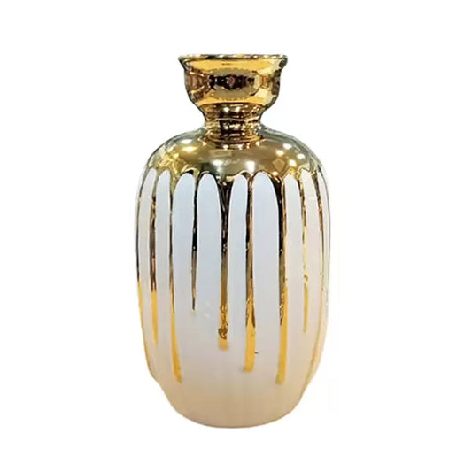 Decoration Gold-White Jars