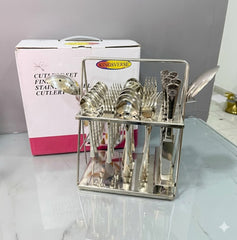 Plain Handle Cutlery Set