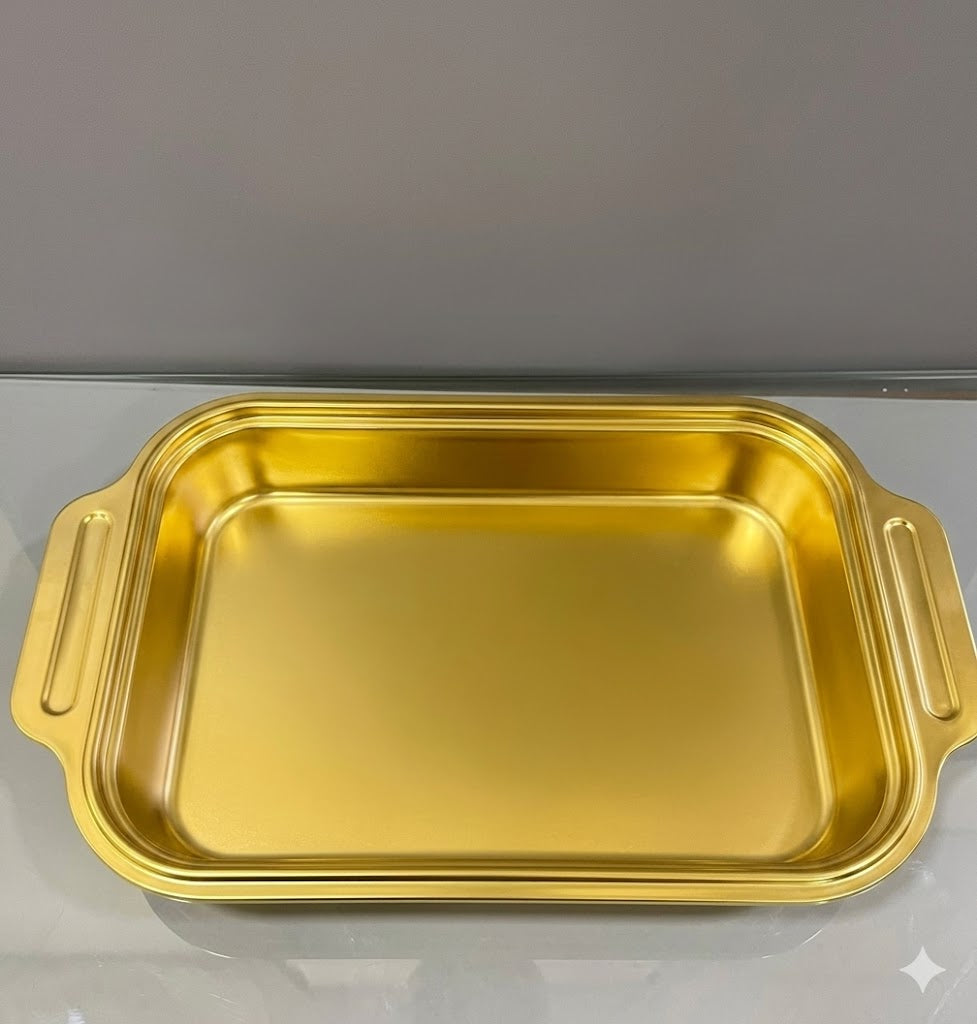 Golden Chafing Dishes