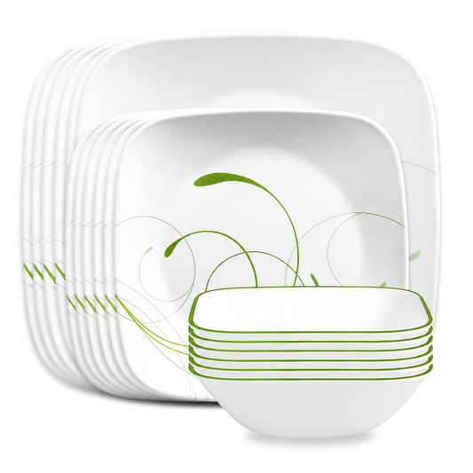 Corelle Square Splendor 18-piece Dinnerware Set