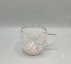 Dried Flower Glass Mug (250ml)