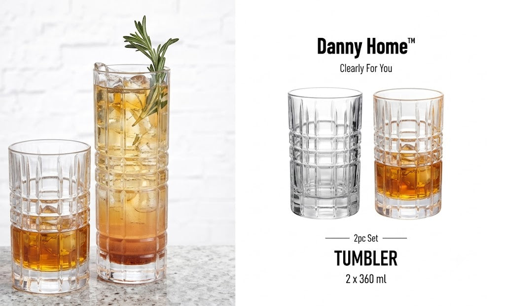 Danny Home Glass 2Pcs Set