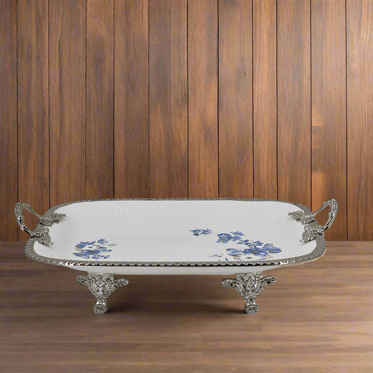 Rectangular Silver  Dish