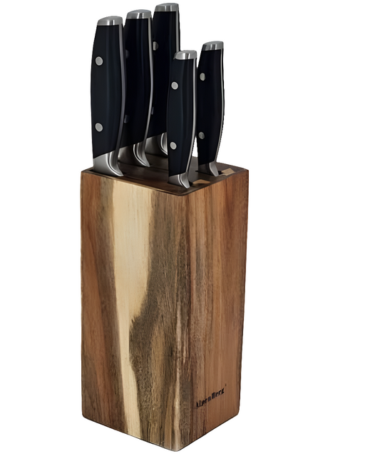 Knief Set Black 6 Pcs