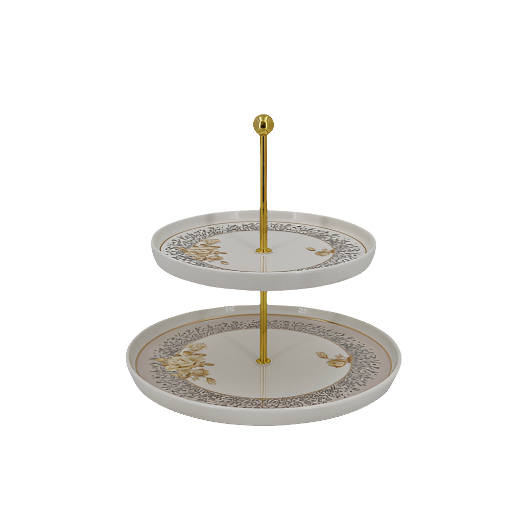 2-Tier Pastry Cake Stand