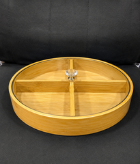Dry Fruit Box With Glass Lid