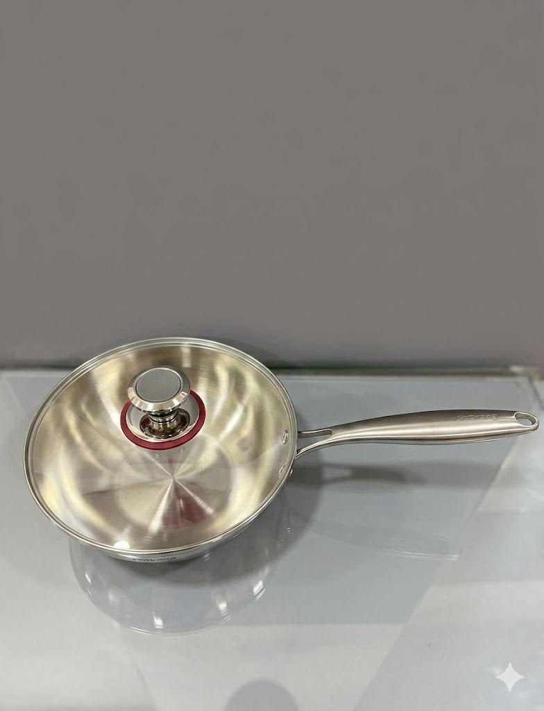Steel Wok with Lid