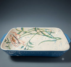 Brilliant Floral Serenity Serving Plater