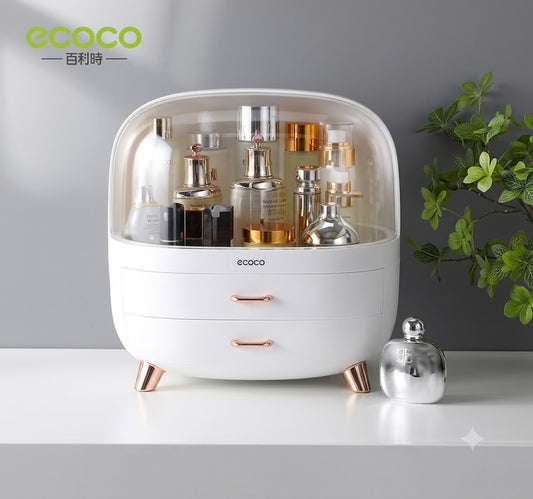 Cosmetic Storage Box Grey