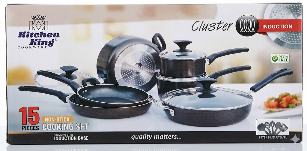 Induction Klestr 15Pcs Set