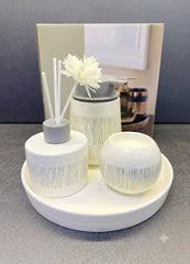 Brilliant 4Pcs Bathroom Set Tray