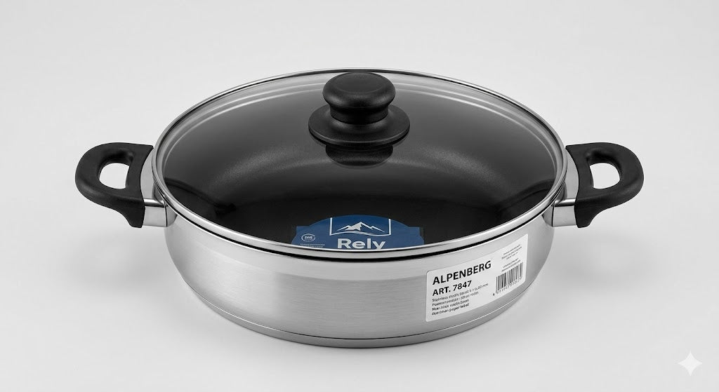 SS Karahi With G Lid