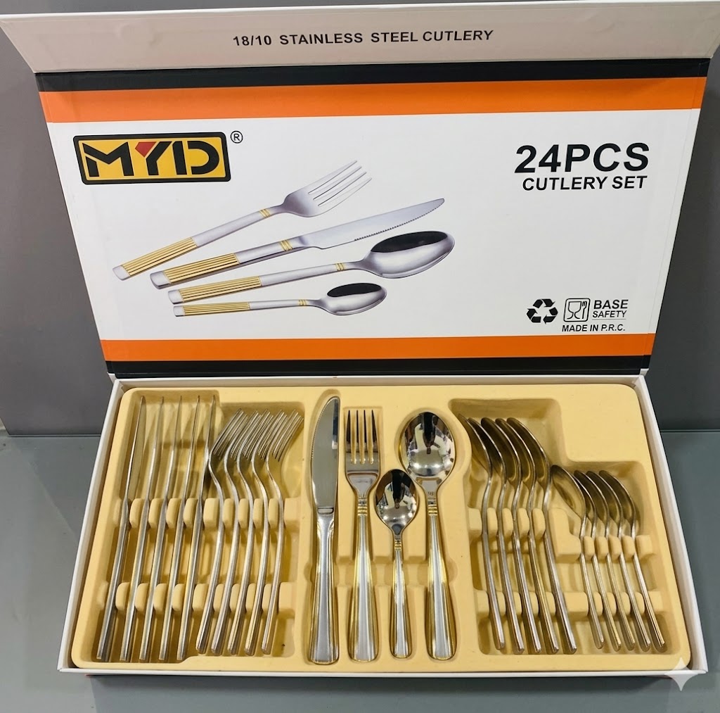 Cutlery Set Texture 24Pcs (SG)