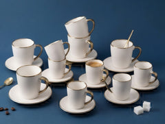 Danny Home 6Pcs Cup & Saucer Set (120ml)