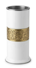 White Round Vase (S)