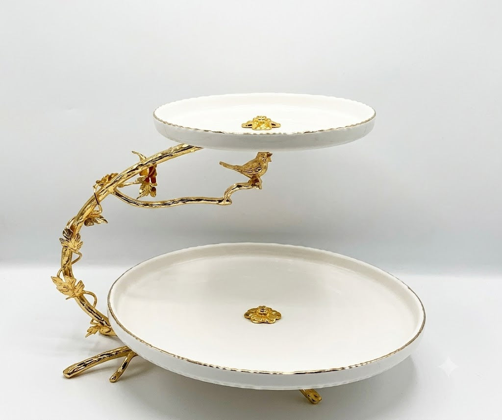 2 Step Pastry Stand